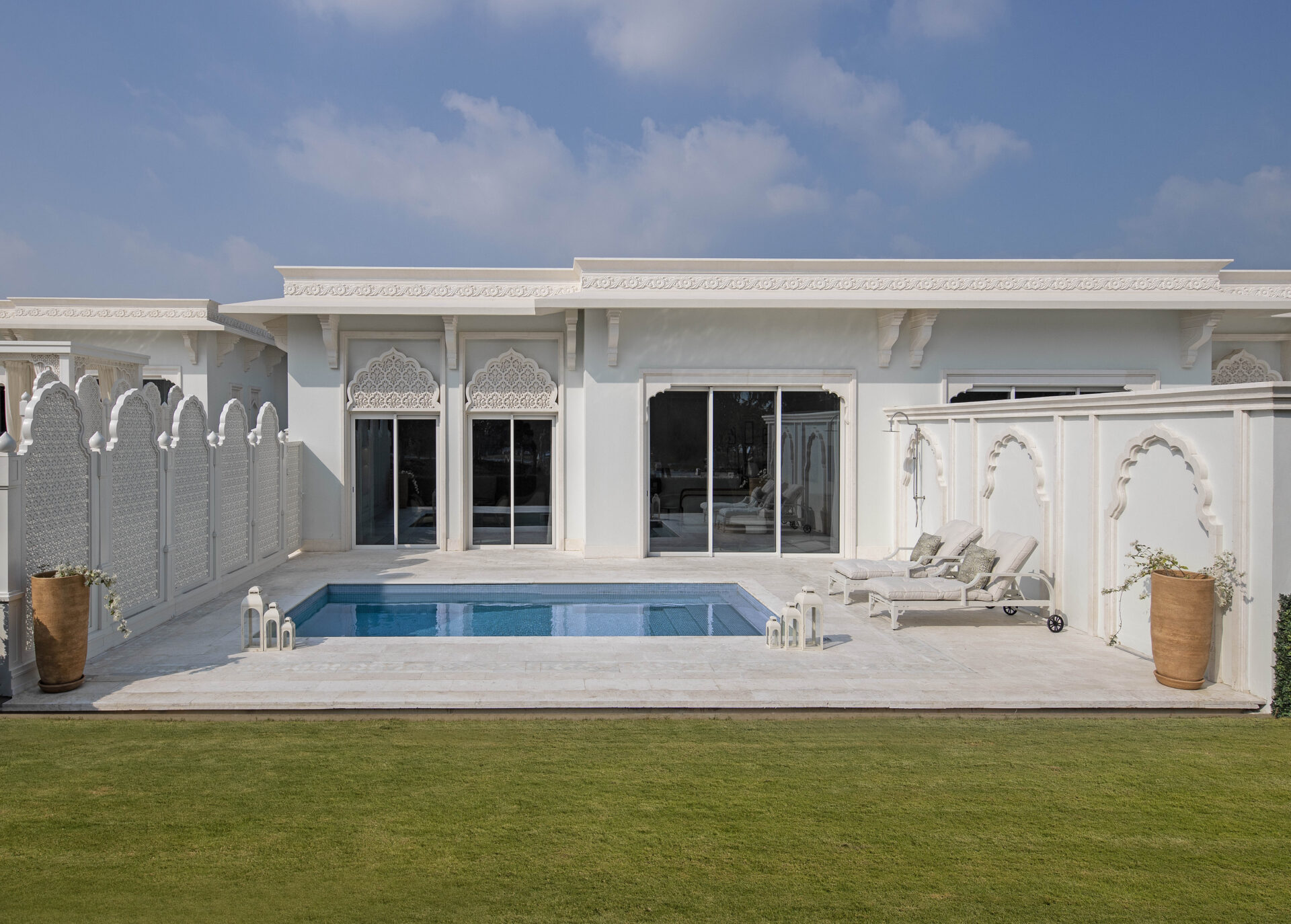 bedroom exterior villa