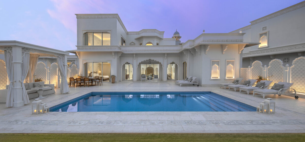 bedroom exterior villa