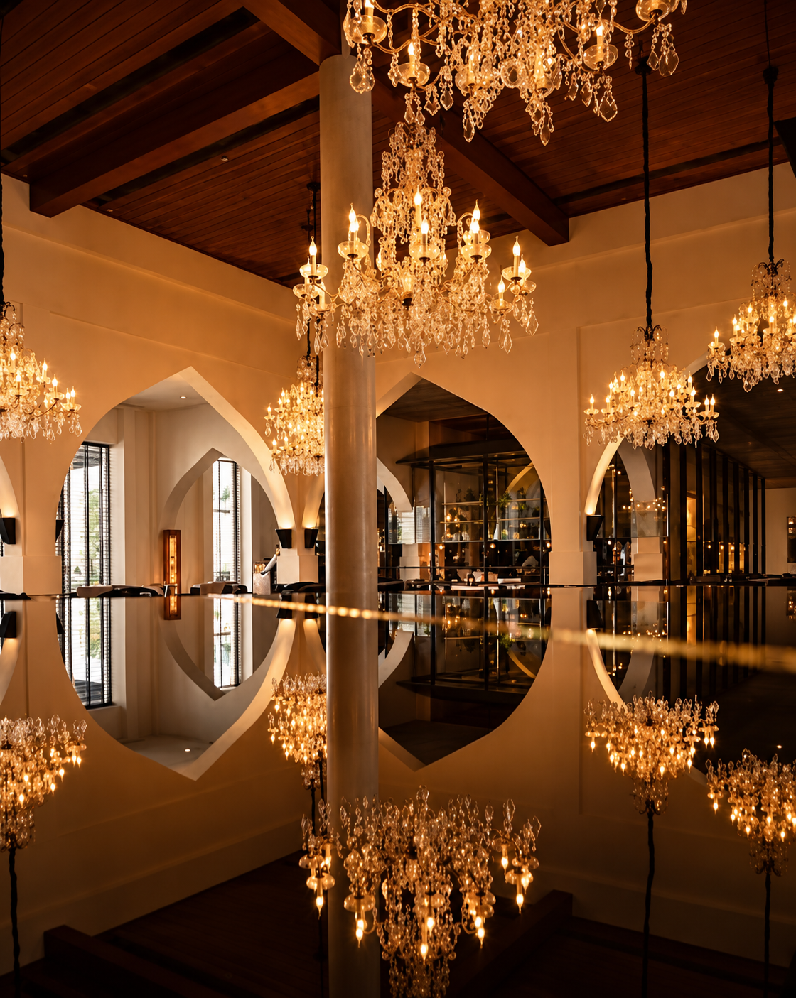 Golden Palace Reflections ()
