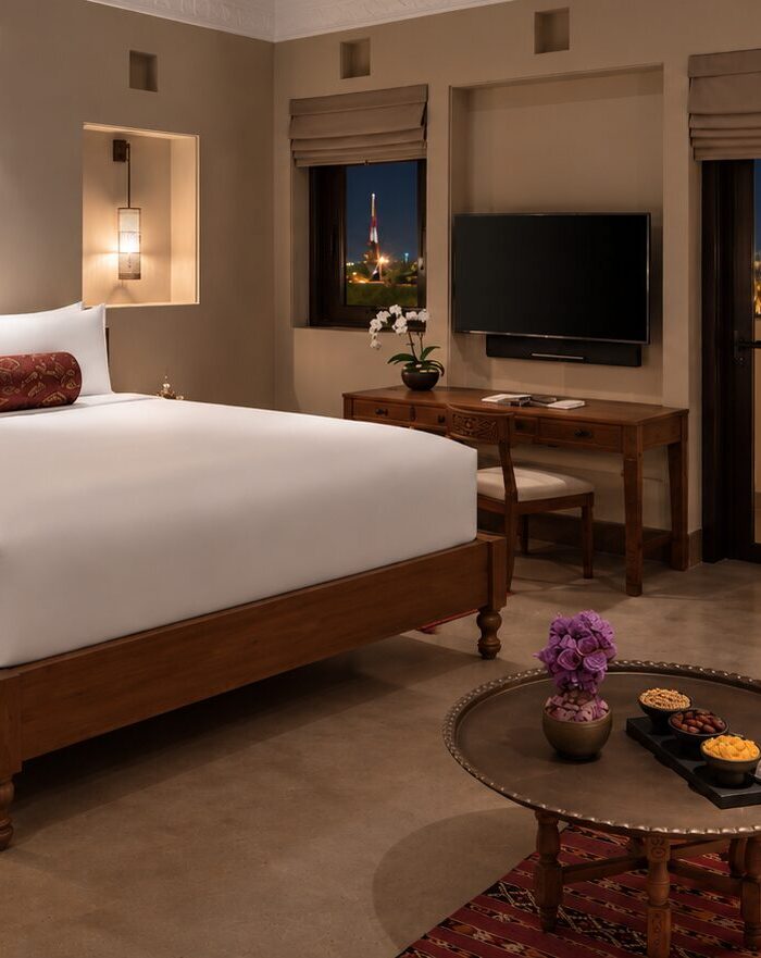 Warm Heritage Suite at Night